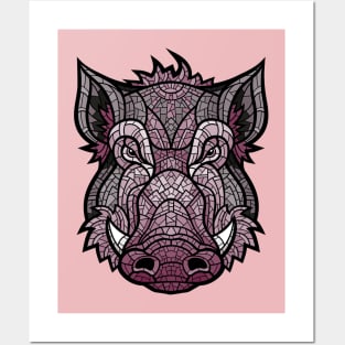 Wild Reserve: Pink Boar Posters and Art